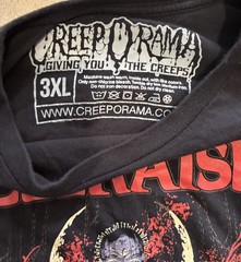 Rare OOP Creep-O-Rama Hellraiser Pinhead Limited Edition Long Sleeve T-Shirt 3XL