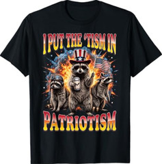 I Put The ‘Tism in Patriotism T-Shirt