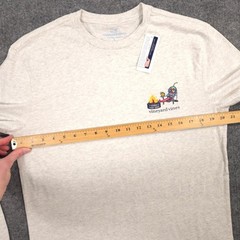 Vineyard Vines Shirt Mens S Heather Gray Chilly Peppers Campfire Long Sleeve NEW