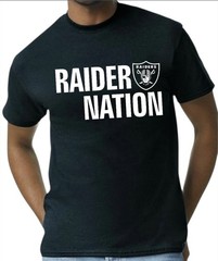 Raider Nation Men’s T-Shirt Style Small to 5X-Large