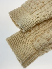 BONNER Knit Sweater (Thick) Wool Ivory Solid