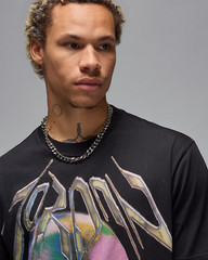 Nike Jordan Sports Men’s Dri-FIT T-Shirts HJ2348-010 Black/White US Size XS-3XL