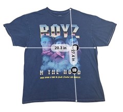 Boyz N The Hood Graphic Tee Shirt Medium M Blue Hybrid Columbia Pictures 1991