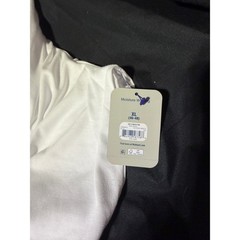NEW George Men’s XL White Heavyweight V-Neck T-Shirt Blanks Thick Cotton 6 Pack