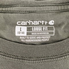 Carhartt Short Sleeve T-Shirt, Women’s Loose Fit, Large