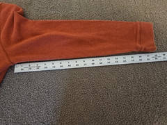 Eddie Bauer Mens Large Henley orange Ultrasoft long Sleeve pull on