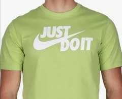 Nike Sportswear Tee “Just Do It” Swoosh Men’s AR5006-332 XXL Green Unisex NWT