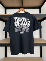 Vintage 2007 Taste of Chaos Music Festival Black T-shirt Sz M