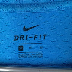 Nike T-shirt stretchy Bright Blue Dri-FIT Short Sleeve Athletic Tee