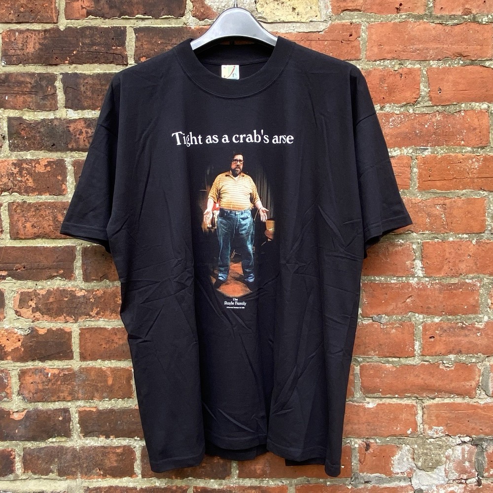 Vintage Royle Family T Shirt XL 1998 Jim Tight As A Crab’s A*se TV Comedy 90s