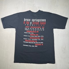Vintage 1999 Bruce Springsteen E Street Band Tour Black Tee Size Large