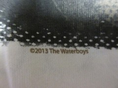 THE WATERBOYS OFFICIAL MERCH N.A. 2013 TOUR BAND CONCERT MUSIC T-SHIRT SMALL