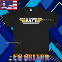 NEW MICKEY THOMPSON LOGO T-SHIRT UNISEX AMERICAN ALL COLOR VARIANTS SIZE S-5XL