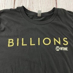 Billions Promo Showtime Short Sleeve District Made T Shirt Men’s Large Black