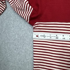 Alex Mill Shirt Small Red Stripe Preppy Style Everyday Casual Cotton Retro Tee