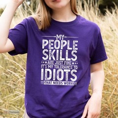Funny Sarcastic Humor T-Shirt for Men Women, Adult Joke Graphic Tee Shirt