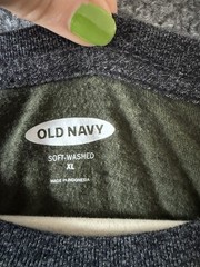 Old Navy Men’s Long Sleeve Cotton T-Shirt XL