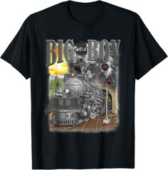 Big Boy 4014 Vintage Steam Locomotive Railroad Train Engine T-Shirt