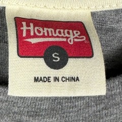Homage T-Shirt Mens Small Grey Buckeye Donuts Graphic Tee Crewneck Short Sleeve