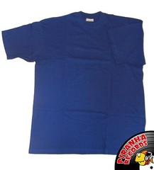 John Son Premium Quality Blue T-Shirt XL TALL 100% Cotton Piranha Records