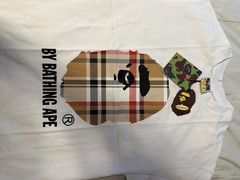 A Bathing Ape BAPE Men’s M Black Graphic Logo Crew Neck Short Sleeve T-Shirt