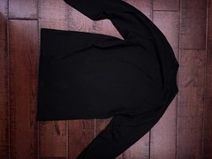Shaka Wear Super Max Heavy Heavyweight Cotton Crew Neck Long Sleeve Tee Men’s M