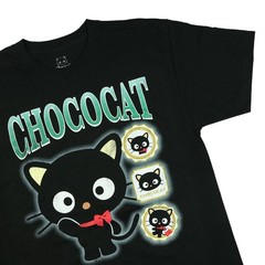 Sanrio Hello Kitty Shirt Men’s Chococat Waving Short Sleeve Graphic Tee