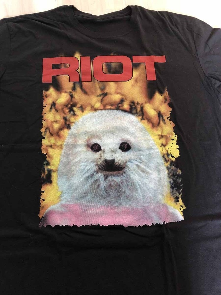 RIOT V Band – Fire Down Under T Shirt Black Unisex S-2345XL EM0665