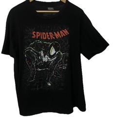 Spider-man Men’s XL Mesn Green Tinted McFarlane Cover Art T-Shirt Marvel 489