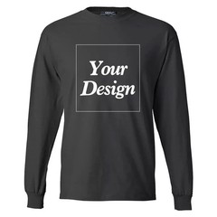 Custom T-Shirt Personalized Photo Logo Text Print 100% Cotton Premium Gift