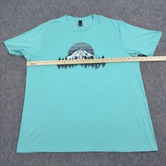 District Perfect Tri Graphic Short Sleeve Pullover T-Shirt Men’s Size 3XL Teal