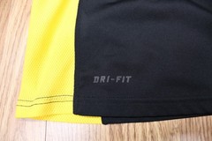 NIKE DRI-FIT LIVESTRONG T-SHIRT BLACK & YELLOW Sz LARGE, L
