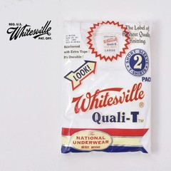 Whitesville 2-PACK T-SHIRT Lot No. WV73544 White Size XXL US Including tariff