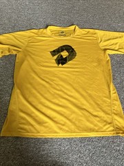 DeMarini Baseball Lightweight Breathable T-Shirt XL Black & Gold