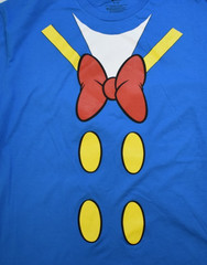 Disney Mickey And Friends Mens I Am Donald Duck Costume Shirt New L-3XL