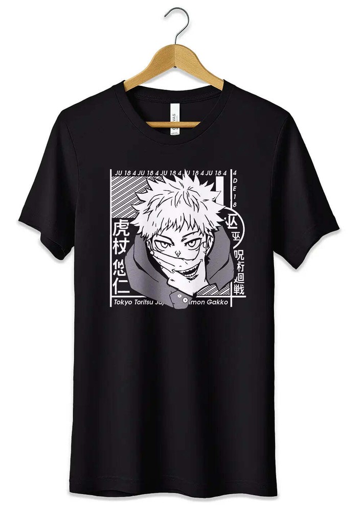 Fans Anime Jujutsu Kaisen Sukuna T Shirt Black S M L XL XXL
