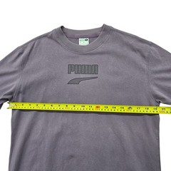 Puma Forever Better Purple S Men’s Crew Neck T-Shirt Embroidered Logo