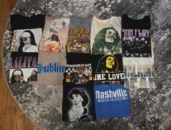 Assortment of Band Tees, etc.