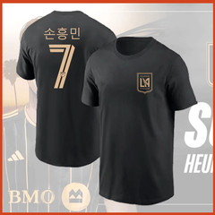 SALE OFF – 2025 Son Heung #7 Min LAFC Kanji Name and Number Player T Shirt