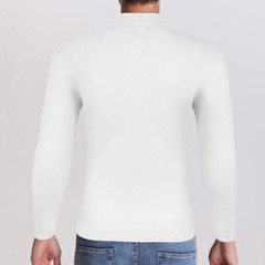 Mens Mock Turtleneck T-Shirt Long Sleeve Warm Pullover Basic Shirt Undershirt