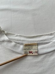 Vintage 90s Levis Levi’s 501 Sexy Girl Promo White T-shirt Sz L