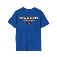 Scottish Drinking Culture Miami T Shirt World cup 2026 Graphic Print Unisex Tee