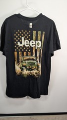 Jeep Freedom Outdoors Men’s Short Sleeve T-Shirt Adult Size Large – New
