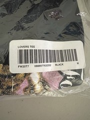 Supreme New FW20 Lovers Tee T Shirt M 100% Authentic