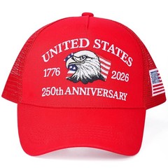 for USA 250th Anniversary Hat, Adjustable 1776-2026 Embroidery Commemorative …