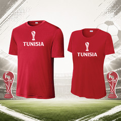 Tunisia t-shirt world cup jersey- SHIPS FROM FLORIDA PRIORITY MAIL