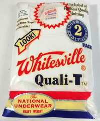 Whitesville WV73544 2-PACK T-SHIRT OFF-WHITE Size XL Men’s JAPAN NEW