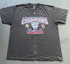 2013 Dominican Republic World Baseball Champions Majestic T Shirt Size XL