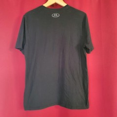 Under Armour Shirt Mens Large Black USA One Nation Flag Graphic Tee Patriotic