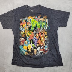 Marvel Shirt Mens Large Comic Book Heroes Avengers Captain America Hulk Adult L